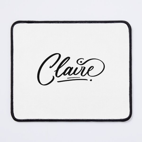 Item preview, Claire Name Calligraphy Design sticker designed and sold by artbyjadmercph.