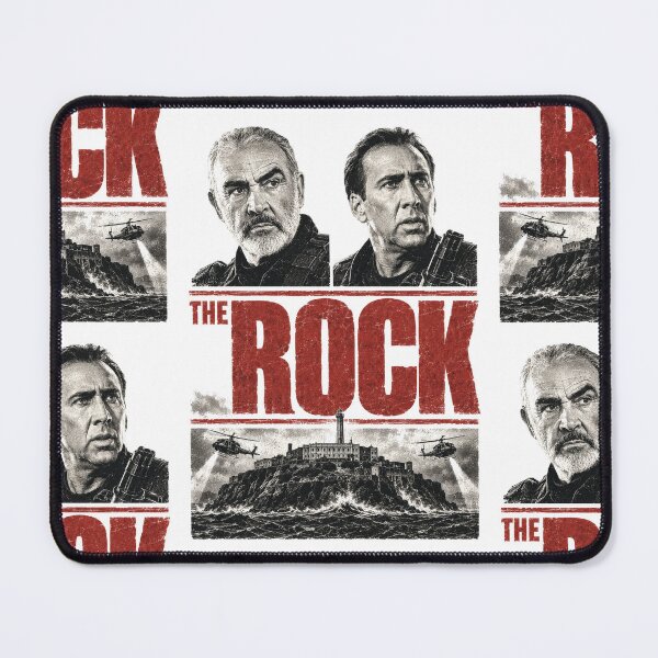 Item preview, Alcatraz Prison Rock Action Movie Inspired Vintage Poster designed and sold by pixiedustpaint.