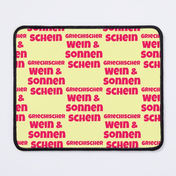 Item preview, Greek wine and sunshine holiday saying designed and sold by Mauswohn.
