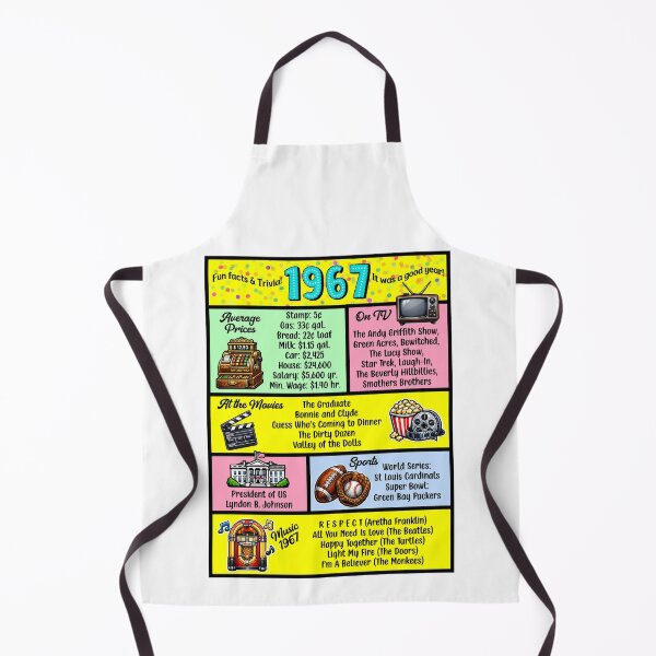 Item preview, 1967 Trivia Birthday Year - Class Reunion Fun Facts designed and sold by Lion and Lamb Design.