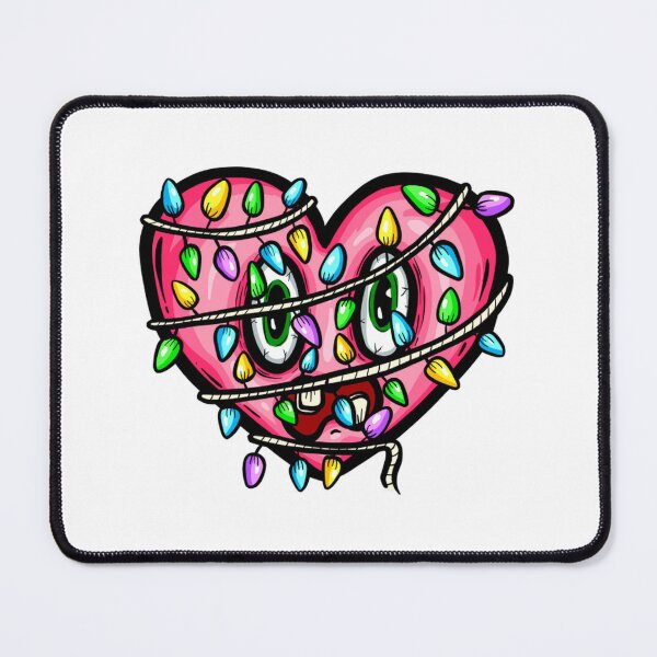 Item preview, Lit Up Lacey Zombie Heart Christmas Lights Monster designed and sold by KittedKool.