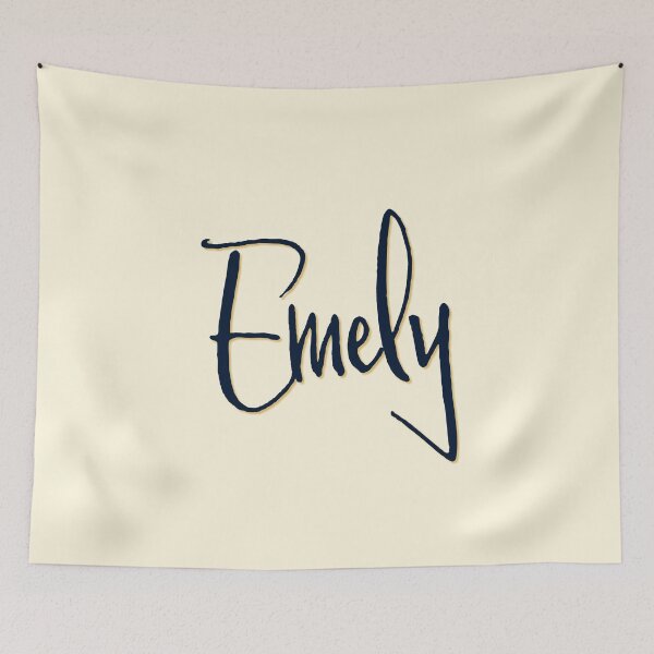 Item preview, EMELY personalized type design designed and sold by CharlottePlaceArt.