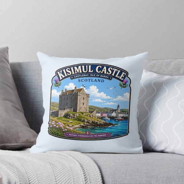 Item preview, Kisimul Castle, Castlebay, Isle of Barra, Scotland designed and sold by Myra365Art.