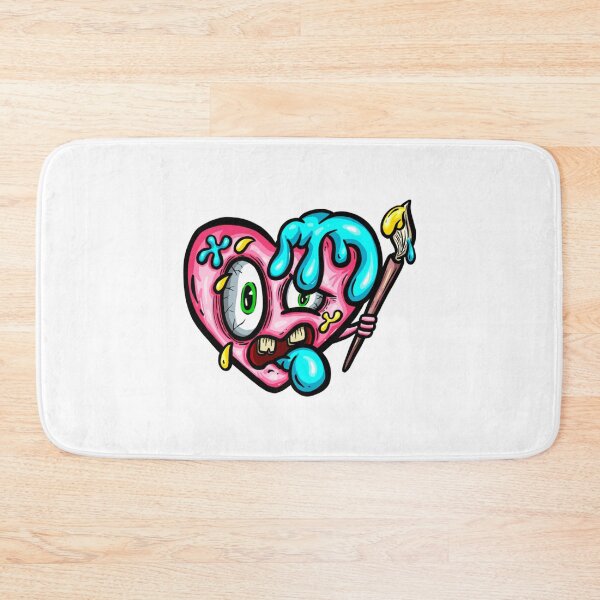 Item preview, Artistic Andy Zombie Heart Melting Painter Monster designed and sold by KittedKool.