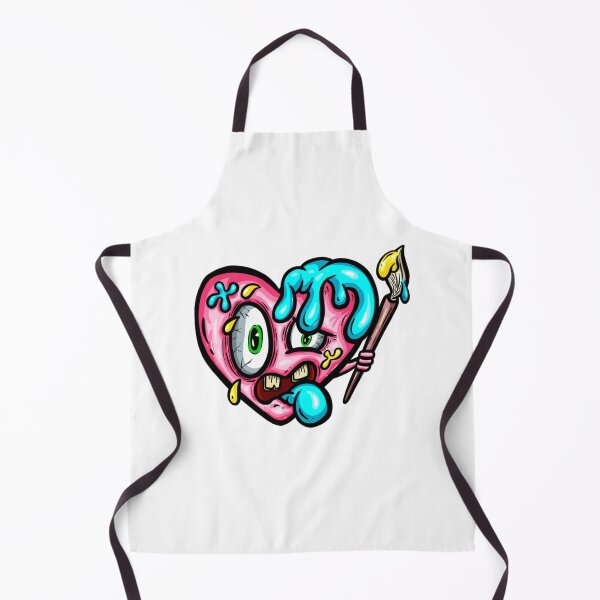 Item preview, Artistic Andy Zombie Heart Melting Painter Monster designed and sold by KittedKool.