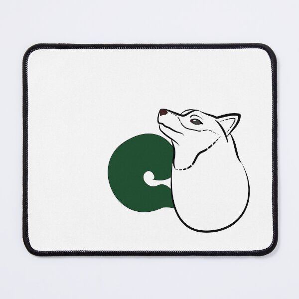 Item preview, Shiba Inu Sumi-e (Japanese ink painting) "SHINRYOKU-c" designed and sold by ShibaCruise-On.