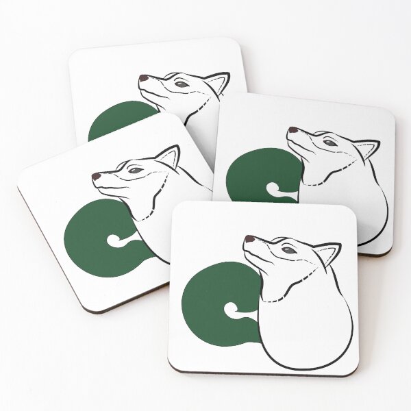 Item preview, Shiba Inu Sumi-e (Japanese ink painting) "SHINRYOKU-c" designed and sold by ShibaCruise-On.