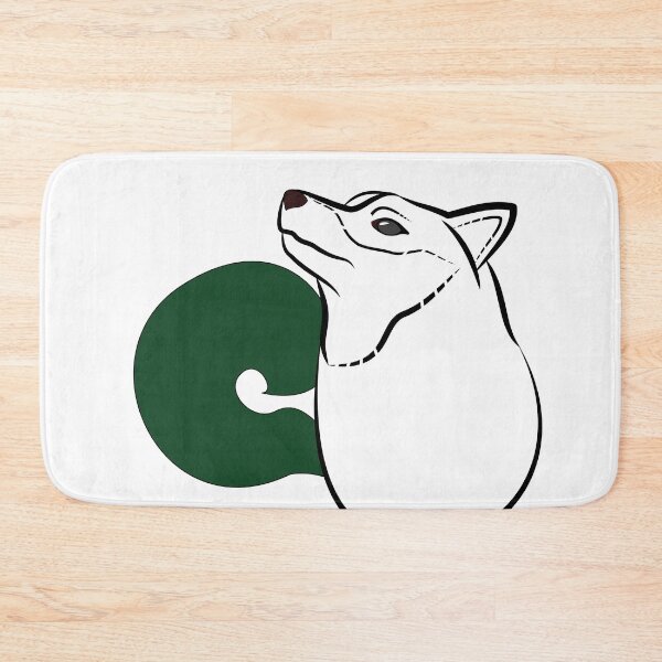 Item preview, Shiba Inu Sumi-e (Japanese ink painting) "SHINRYOKU-c" designed and sold by ShibaCruise-On.
