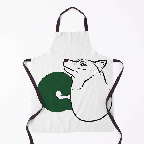 Item preview, Shiba Inu Sumi-e (Japanese ink painting) "SHINRYOKU-c" designed and sold by ShibaCruise-On.