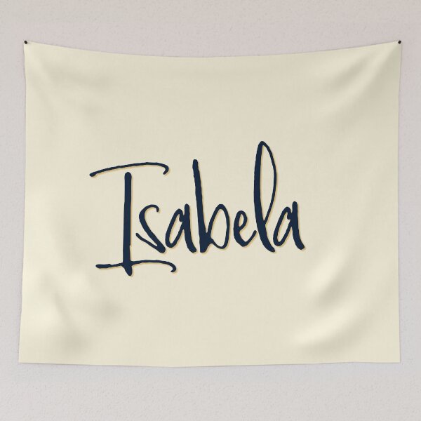 Item preview, ISABELA personalized type design designed and sold by CharlottePlaceArt.