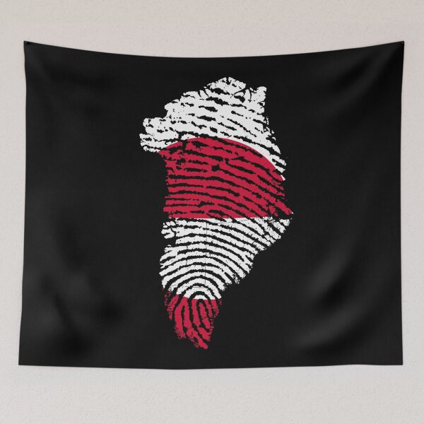 Item preview, Greenland Map – Sovereignty, Identity, and Political Awareness Art designed and sold by ArtsyExplorer.