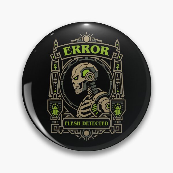 Item preview, Error Flesh Detected Funny Wargaming designed and sold by pixeptional.