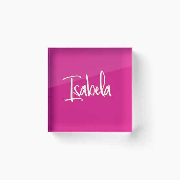 Item preview, ISABELA personalized type design designed and sold by CharlottePlaceArt.