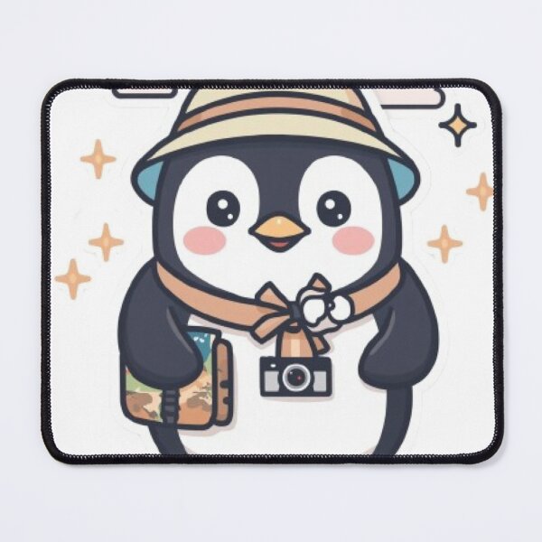 Item preview, Cute Adventure Penguin | Kawaii Backpack Traveler Sticker Gift designed and sold by Stylestickers55.