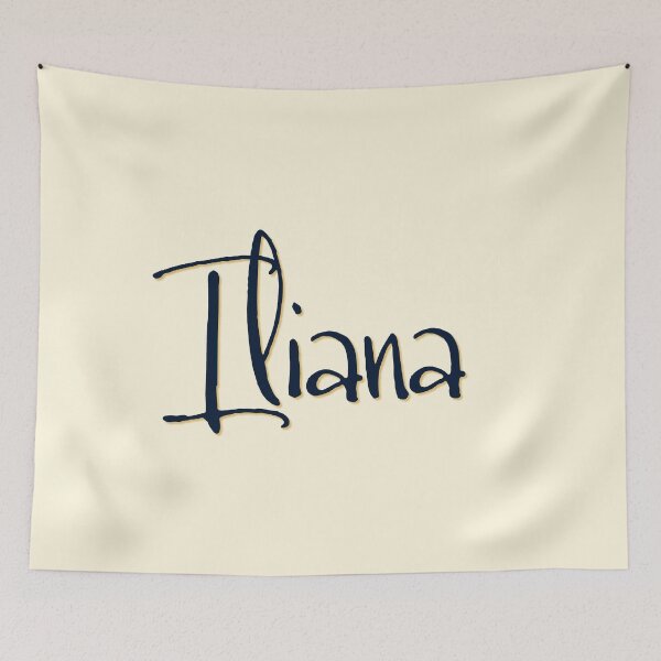 Item preview, ILIANA personalized type design designed and sold by CharlottePlaceArt.