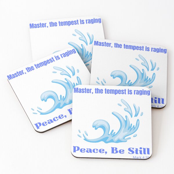 Item preview, Peace, Be Still designed and sold by WearableWord.