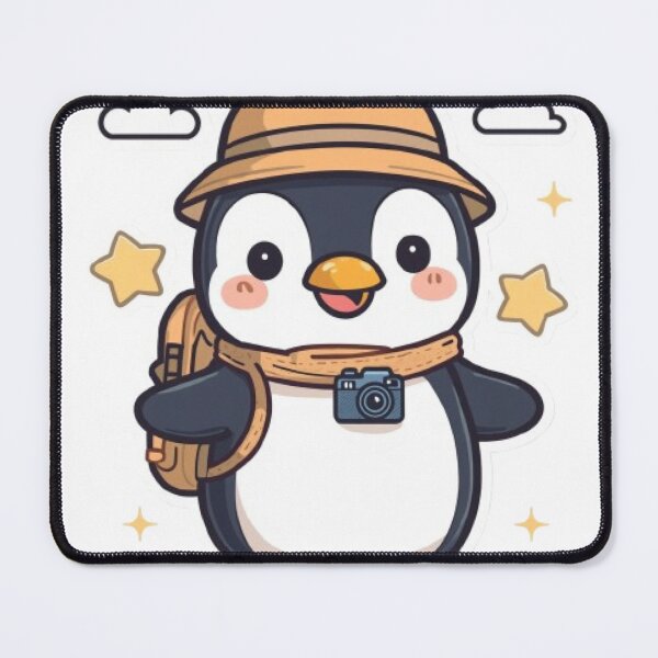 Item preview, Cute Penguin Backpacker Sticker | Kawaii Travel Penguin Adventure Gift designed and sold by Stylestickers55.