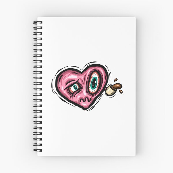 Item preview, Shaking Stephen Zombie Heart Creepy Monster Cartoon designed and sold by KittedKool.