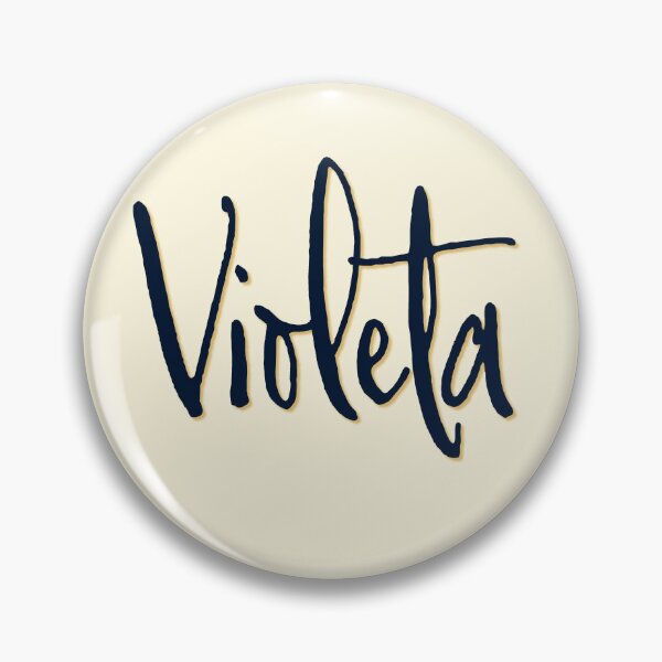 Item preview, VIOLETA personalized type design designed and sold by CharlottePlaceArt.
