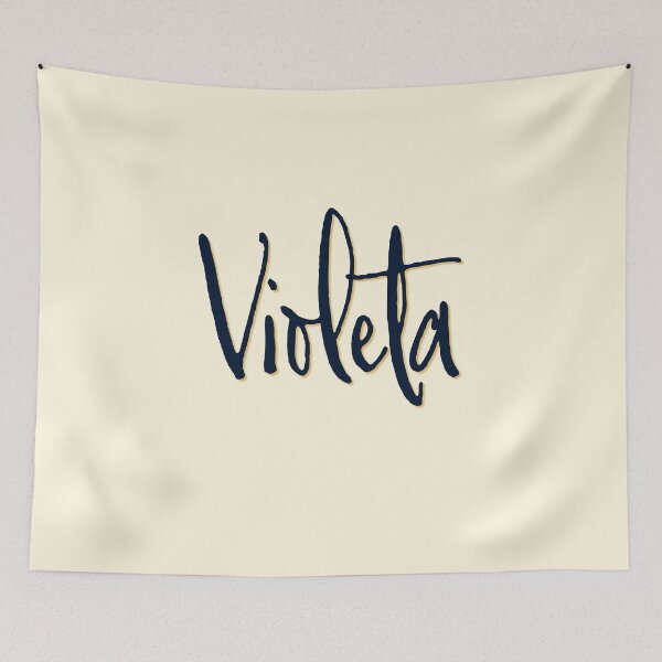 Item preview, VIOLETA personalized type design designed and sold by CharlottePlaceArt.