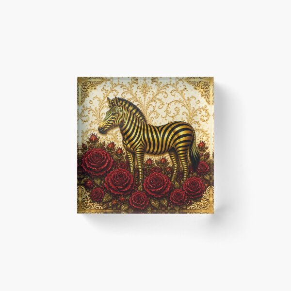 Item preview, Gold Zebra & Baroque designed and sold by DesignsByPrnces.