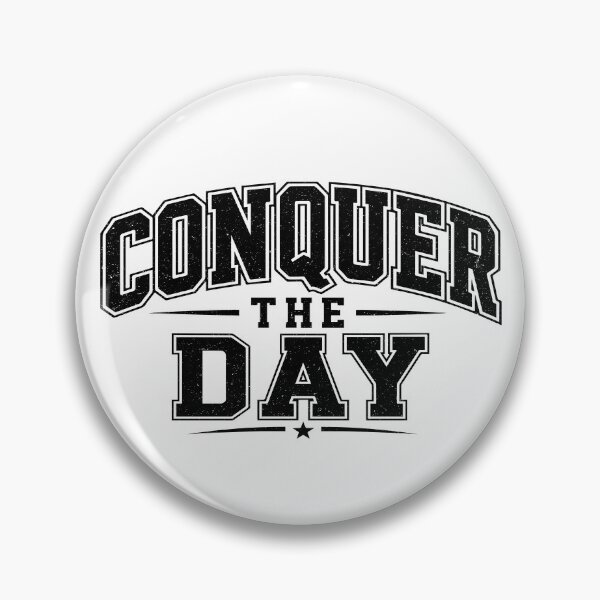 Item preview, Conquer the Day designed and sold by Verse & Vibes.