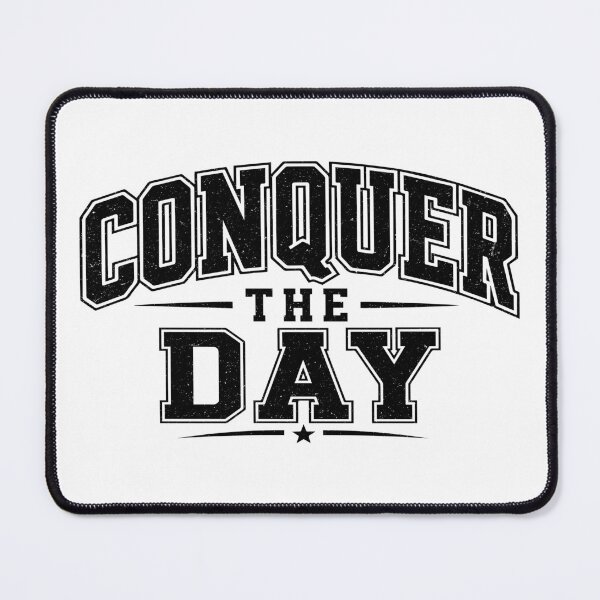 Item preview, Conquer the Day designed and sold by Verse & Vibes.