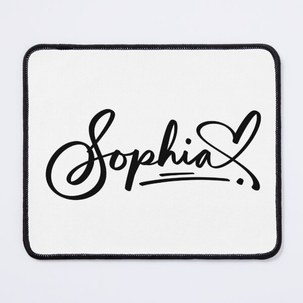 Item preview, Sophia Name Calligraphy Sticker designed and sold by artbyjadmercph.