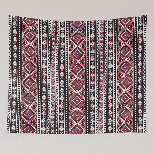 Item preview, Ikat Ethnic Geometric Seamless Border Tribal Art designed and sold by K Design Store.