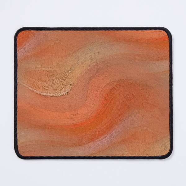 Item preview, Landscape Sandbox Abstract Pattern in Bright Orange   designed and sold by Artistestella.