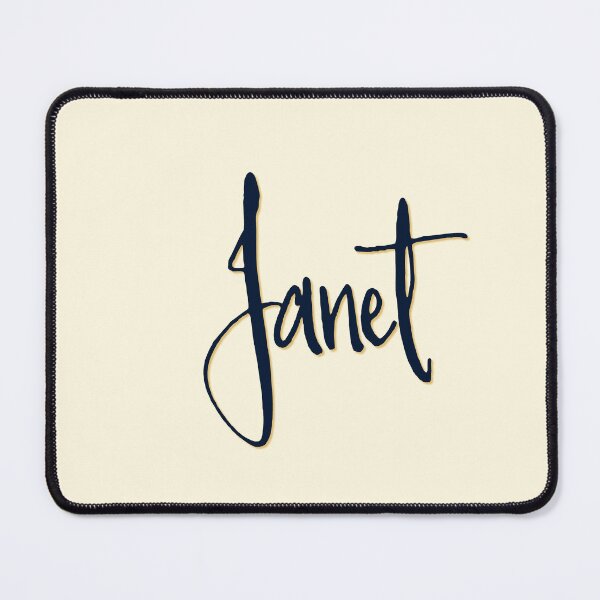 Item preview, JANET personalized type design designed and sold by CharlottePlaceArt.