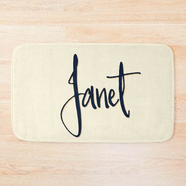 Item preview, JANET personalized type design designed and sold by CharlottePlaceArt.