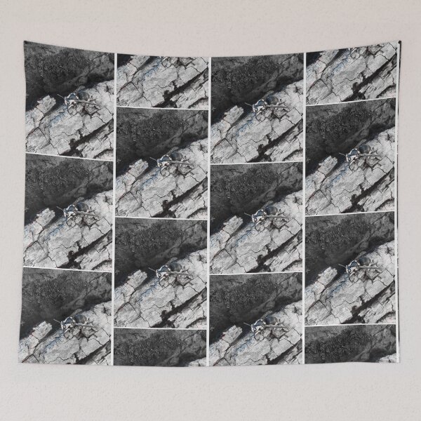 Item preview, Wasp on Cracked Wood Surface designed and sold by reliew-atsica.