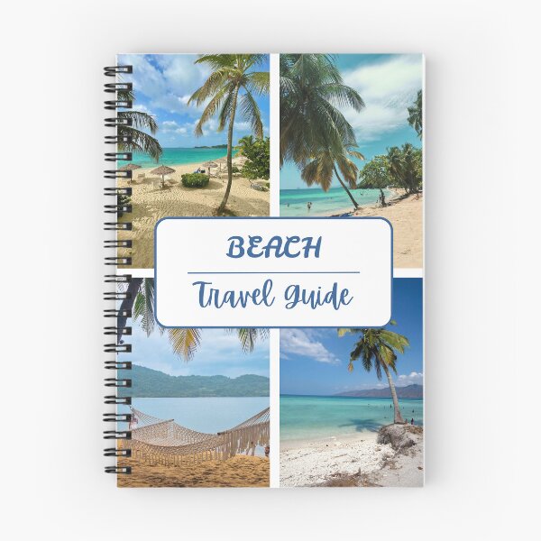 Item preview, Beach Travel Guide Travel Poster designed and sold by TeeGeeTees.