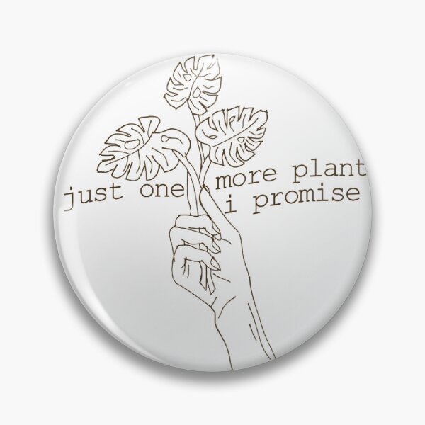 Item preview, Just One More Plant Fine Ink Line Art Drawing Design designed and sold by DivineHaven.