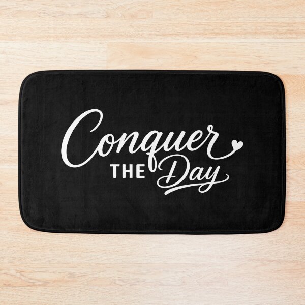 Item preview, Conquer the Day – Inspirational Daily designed and sold by Verse & Vibes.