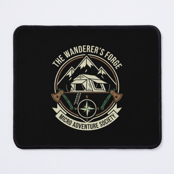 Item preview, Micro Camper Emblem T-Shirt for Outdoor Adventure designed and sold by Hanno0.