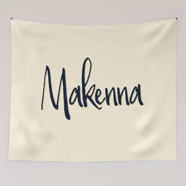 Item preview, MAKENNA personalized type design designed and sold by CharlottePlaceArt.