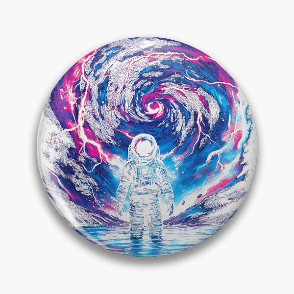 Item preview, Astronaut Cosmic Storm Outer Space Galaxy Science T-Shirt designed and sold by dDariaallofthat.