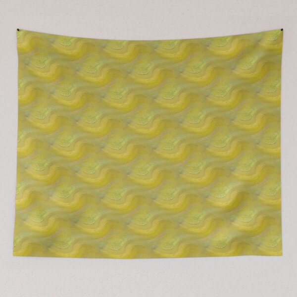 Item preview, Landscape Sandbox Abstract Pattern in Bright Yellow designed and sold by Artistestella.