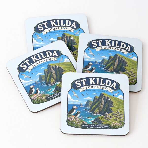 Item preview, St. Kilda, Escocia - Patrimonio de la Humanidad de la UNESCO designed and sold by Myra365Art.