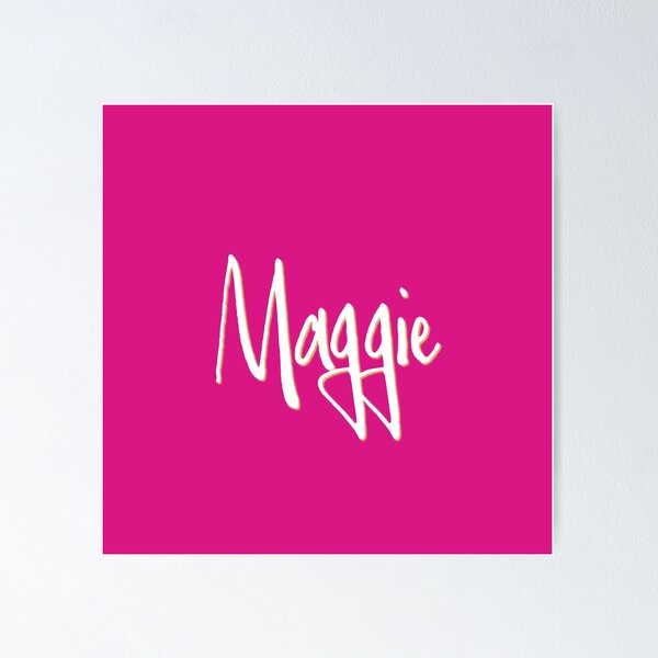 Item preview, MAGGIE personalized type design designed and sold by CharlottePlaceArt.