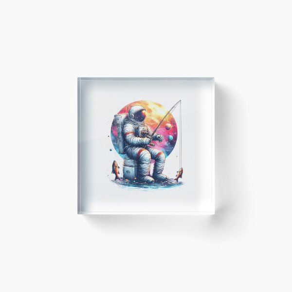 Item preview, Astronaut Fishing in Space Tshirt Boys Girls Kids Astronaut T-Shirt designed and sold by JankoZED.