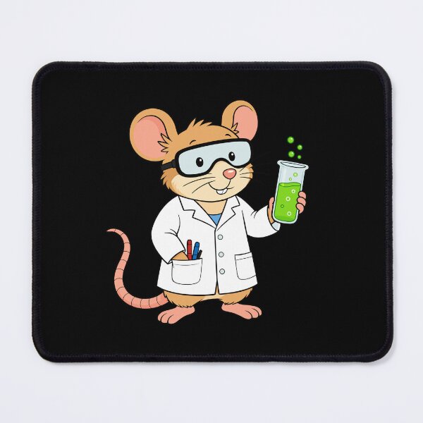 Item preview, Cute Lab Rat Scientist Experiment designed and sold by teeperfect.
