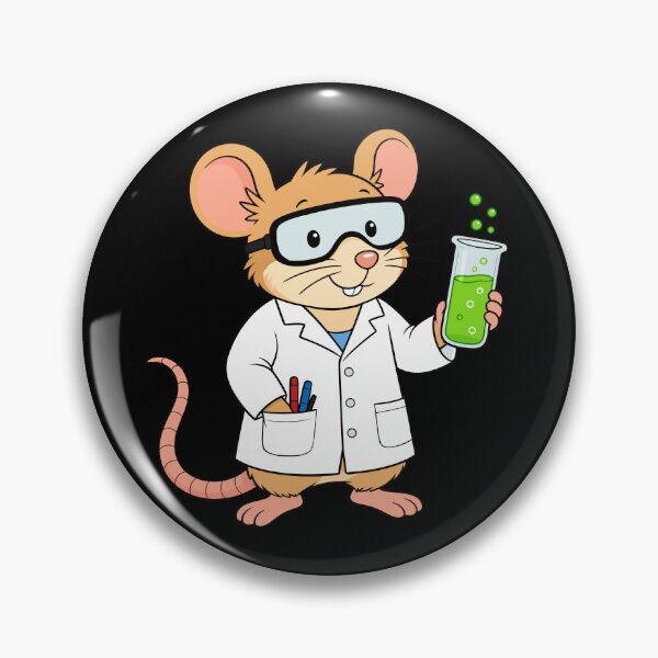 Item preview, Cute Lab Rat Scientist Experiment designed and sold by teeperfect.