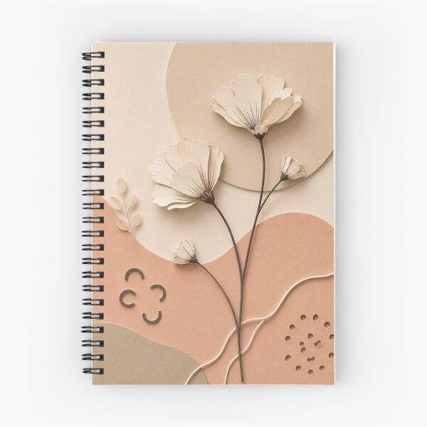 Item preview, Neutral Botanical Floral Paper Cut Wall Art designed and sold by Siti Hoiriyah.