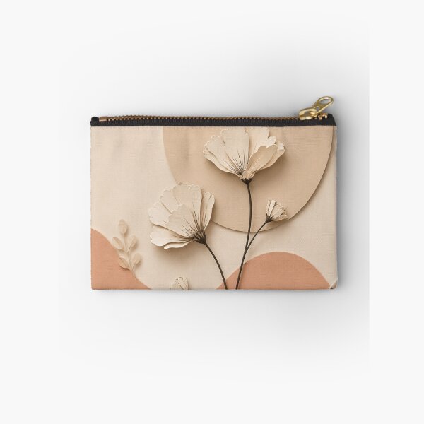 Item preview, Neutral Botanical Floral Paper Cut Wall Art designed and sold by Siti Hoiriyah.