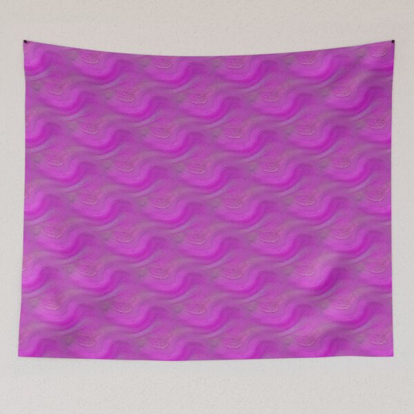 Item preview, Landscape Sandbox Abstract Pattern in Bright Pink designed and sold by Artistestella.