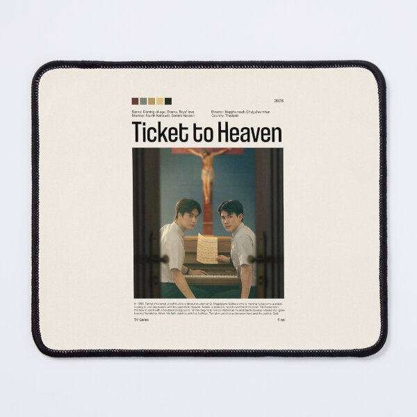 Item preview, Ticket to Heaven Thai BL drama (2026), TV Series designed and sold by PinkandP.