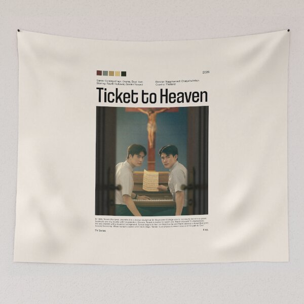 Item preview, Ticket to Heaven Thai BL drama (2026), TV Series designed and sold by PinkandP.